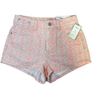 Pimkie Mid-Rise Retro Print Shorts NWT | EU 34 (US XS)